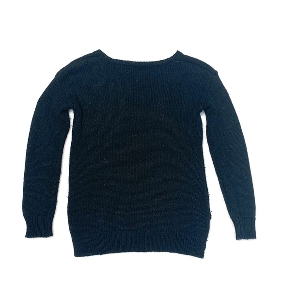 Justice Sequin Santa Emoji Sweater - Picture 3 of 3